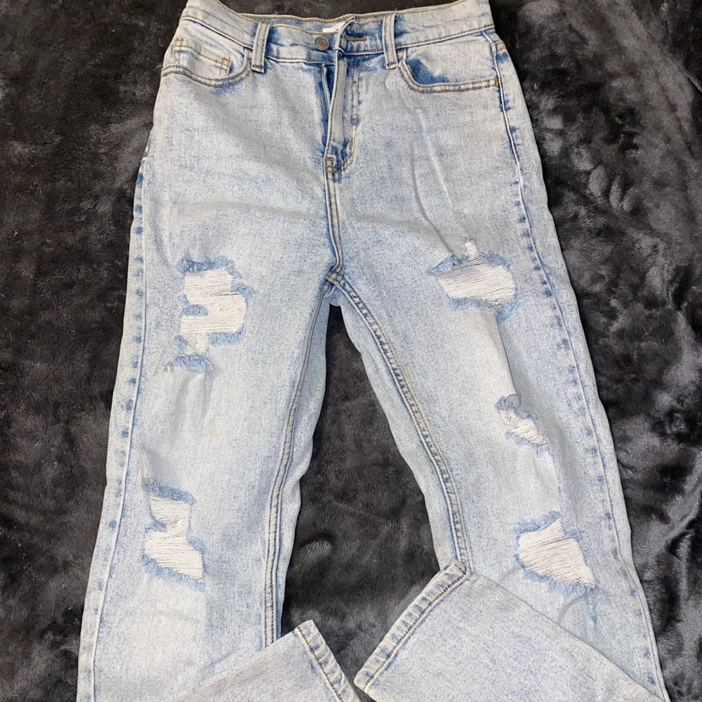 High wasted mom jeans